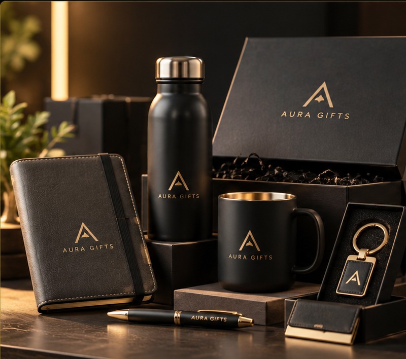 Branded bottles and mugs for promotional product campaigns